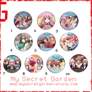Baka to Test To Shoukanjuu ( Baka And Test: Summon The Beasts ) バカとテストと召喚獣 Anime Pinback Button Badge Set 1a or 1b ( or Hair Ties / 4.4 cm Badge / Magnet / Keychain Set )